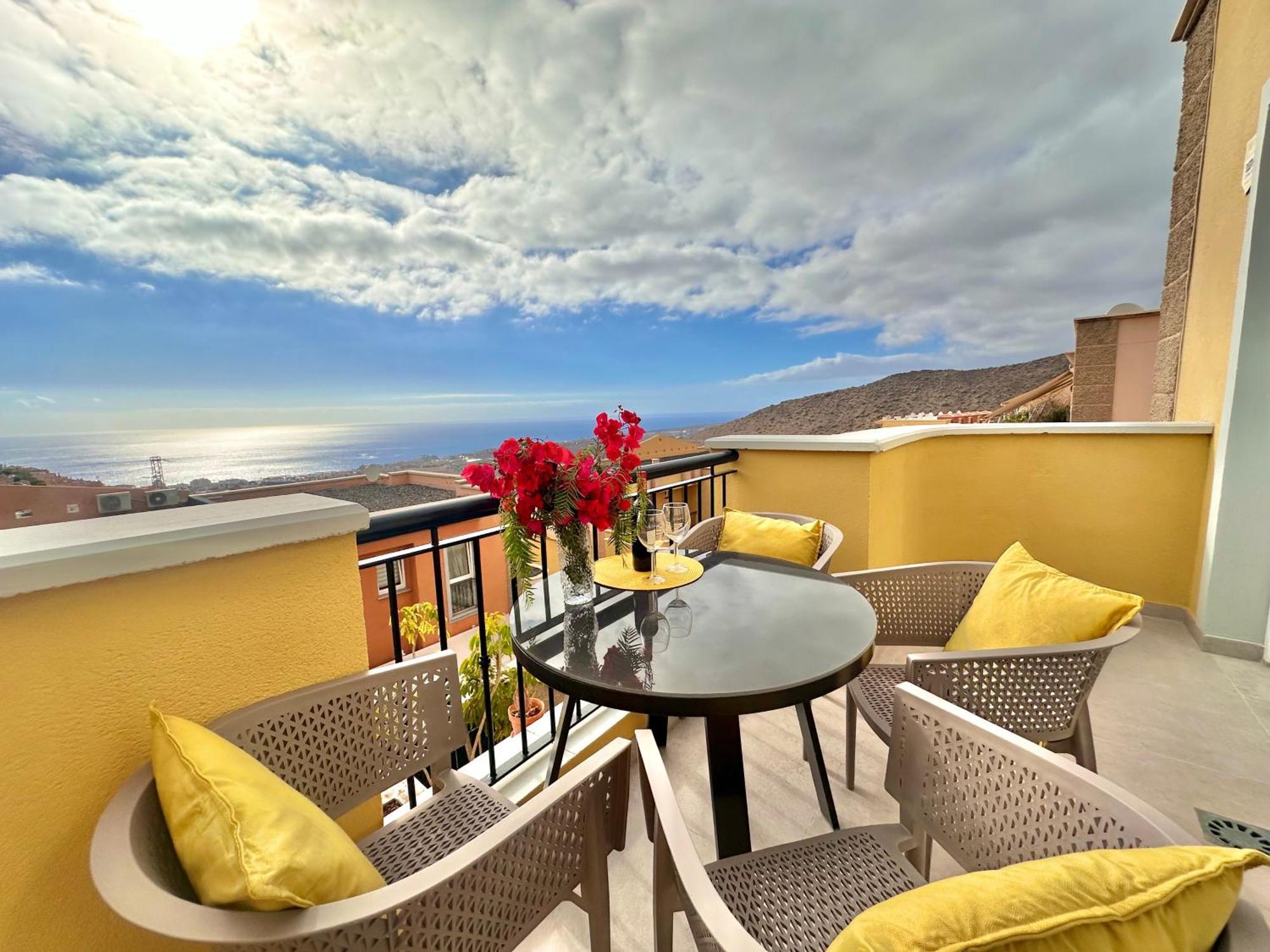 Sunshine Apartment With Sea Viev Costa Adeje  Exterior foto